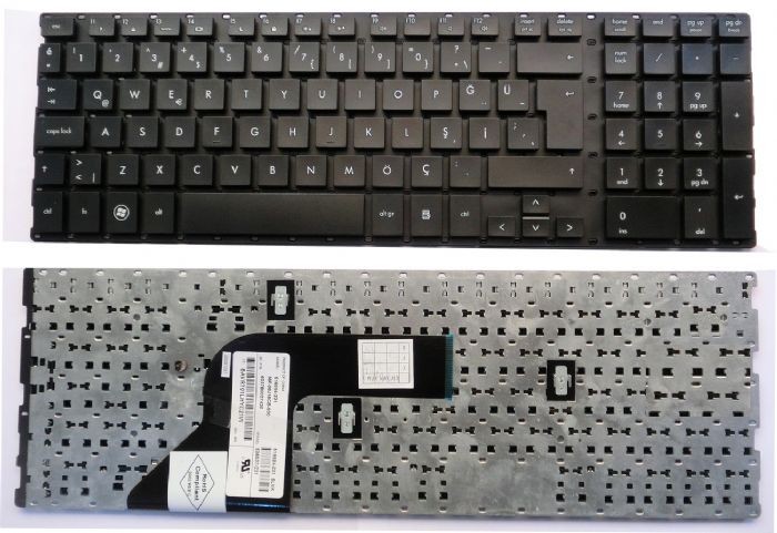 HP 4510, Hp 4510S, Hp 4515S, Hp 4710S, Hp 4750S KLAVYE TÜRKÇE 516884-231 MP-08J16CB-930