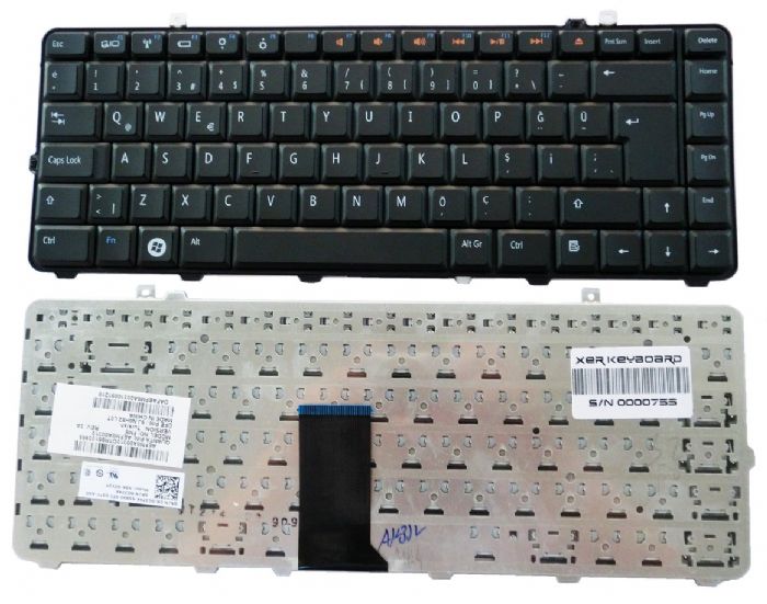 Dell 1535, Dell 1555, Dell 1557, Dell 1558, Dell  PP39L Klavye Türkçe 9J.N0H82.L0T