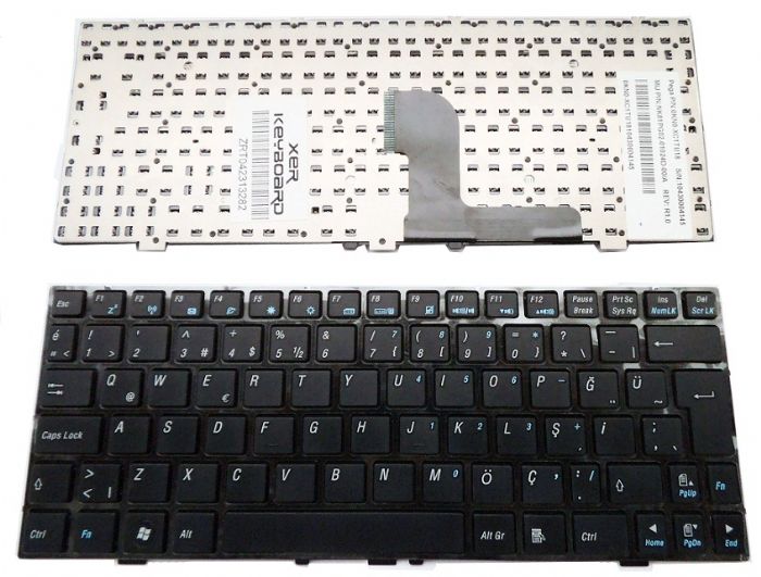 Casper H90 Casper H90MB Netbook Klavye Türkçe 0KN0-XC1TU18, NK81PG02-01024D-00/A