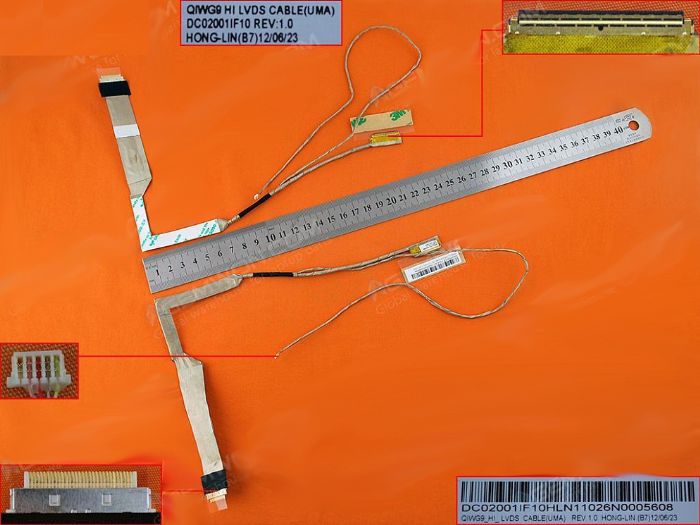 Lenovo P580 P585 N580 N585 LCD KABLO DC02001IF10