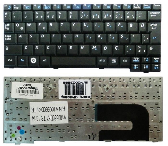 Samsung NC10 Klavye Türkçe V100560DK1