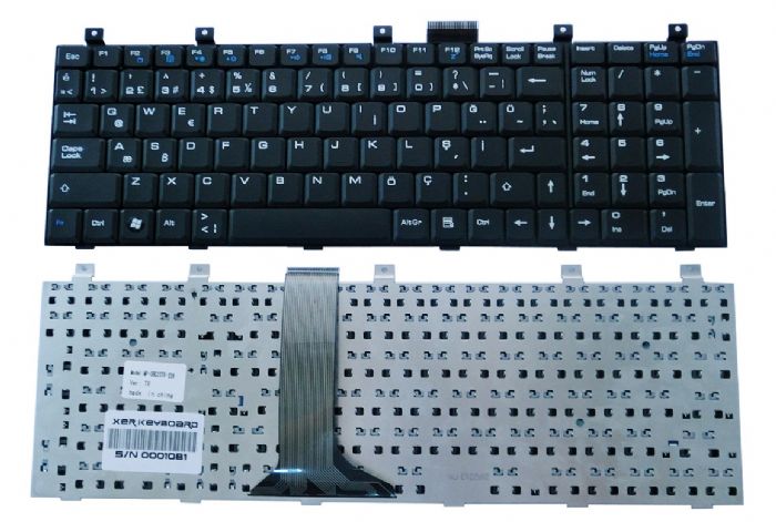 EXPER MS-1682 EXPER MS-1683 AİDATA MS-16372 KLAVYE TÜRKÇE MP 08C23TQ 359