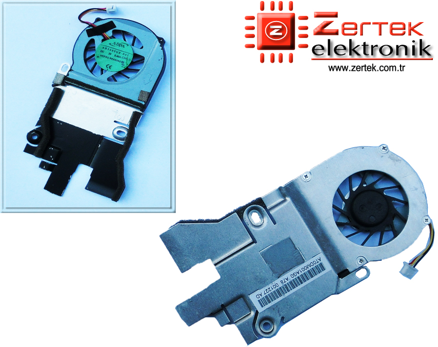 Acer One D255 Acer NAV50 Acer 532H Fan AT0DM001SS0 MF40050V1 Laptop FAN