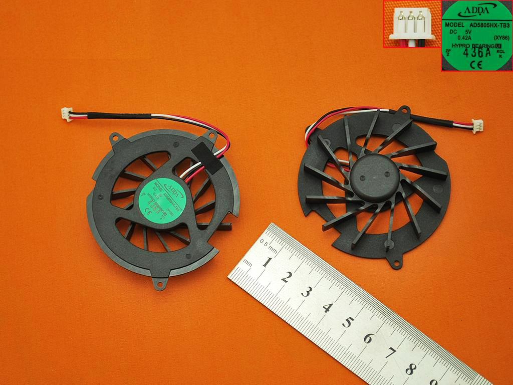 HP Pavilion g5000, Hp DV5000, Hp DV8000 Compaq C300 Compaq C500(FOR INTEL) CPU FAN