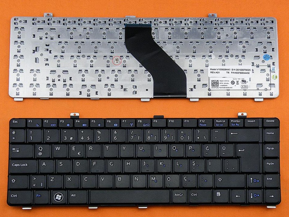 DELL VOSTRO V13 KLAVYE TÜRKÇE MP09G36TQ-6981W V100826AK1 0YD0J8J