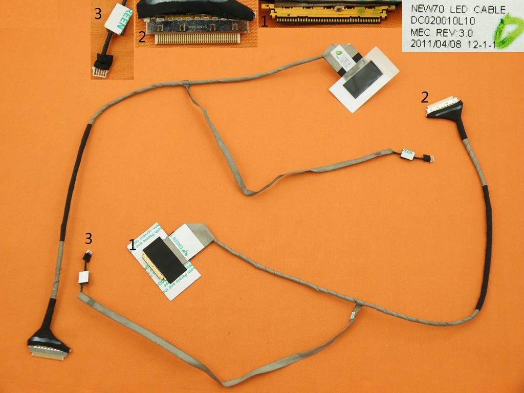 Acer New70 Acer Aspire 5741 5741G 5741ZG 5742G Travelmate 5740 ACER AS5552 AS5252/GATEWAY NV59C NV53 Lcd Kablo DC020010L10