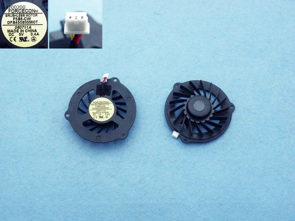 Hp Dv2000 HP V3000 Fan 34.4F505.001 448625-001 60.4S511.001 Ksb0505ha Laptop Fan