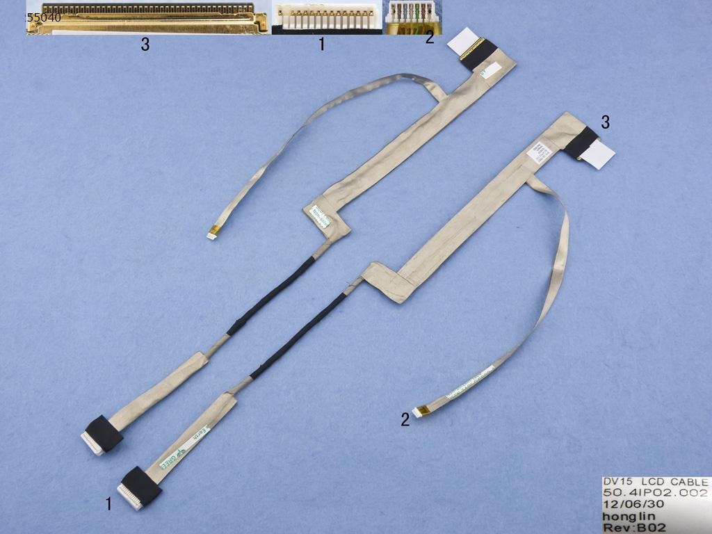 DELL Inspiron N5040 N5050 M5040 V1540 V1550 LCD KABLO 50.4IP02.002
