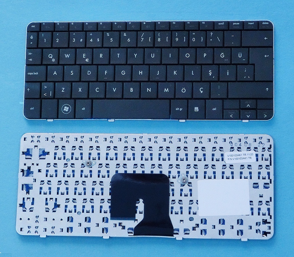 Hp Dv2-1000 Hp Dv2-1100 Hp dv2-1200 Klavye Türkçe  V100103AK1