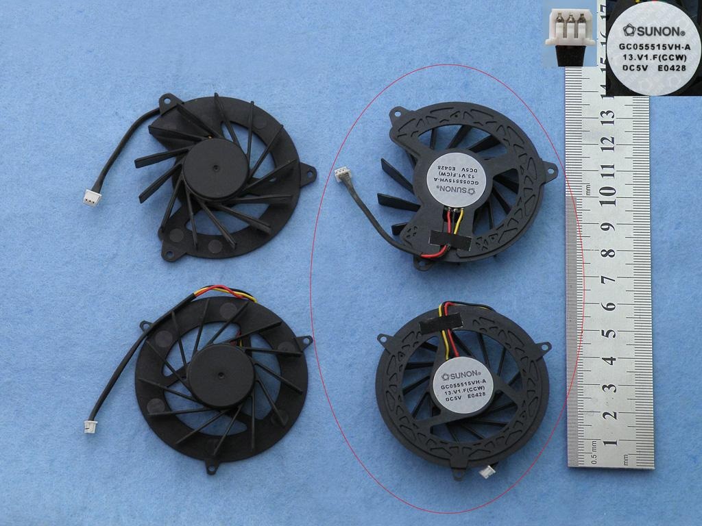 Hp Zv5000, Hp R3000 Fan Gc055515vh-A