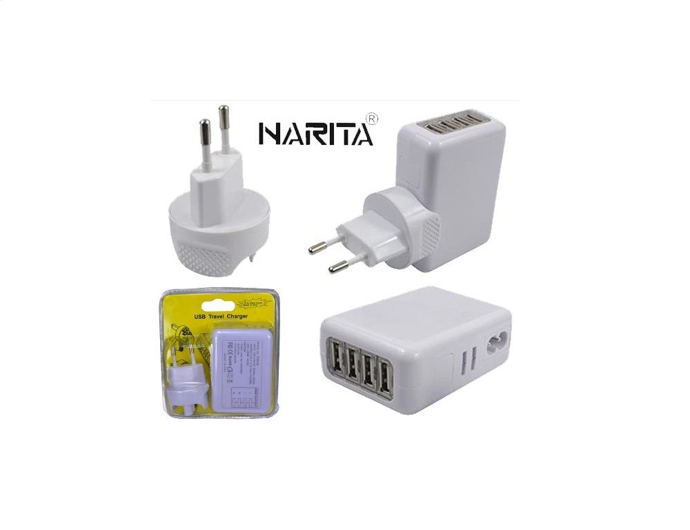 Narita TC-09IG NRT-543 5V 2.1A 4 X Usb Port Şarj Aleti