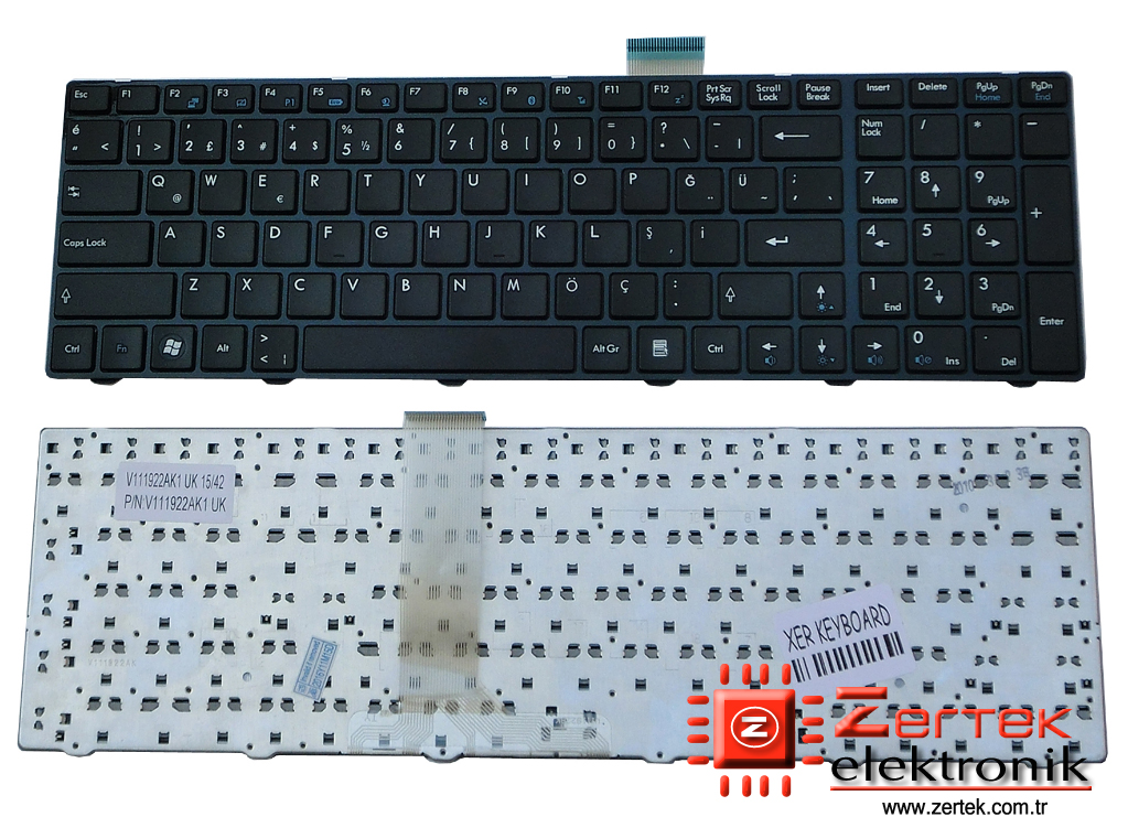 Exper MS1688, Exper MS-1688 Klavye Türkçe