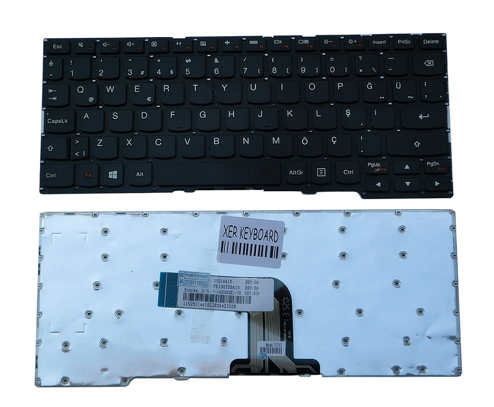 Lenovo Yoga 2 11 Klavye Türkçe PK130T53A13, V-142320EK1-TR