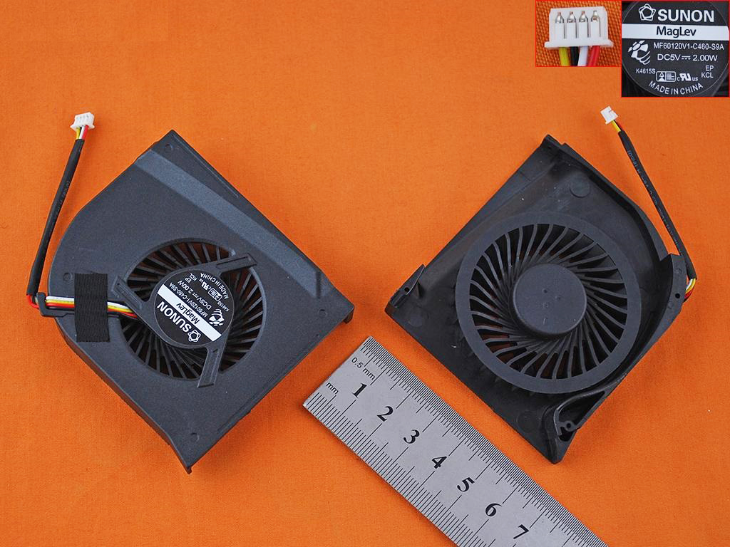 Hp DV6000 Fan Amd, External Vga Dfs531205m30t, Ksb0605hb
