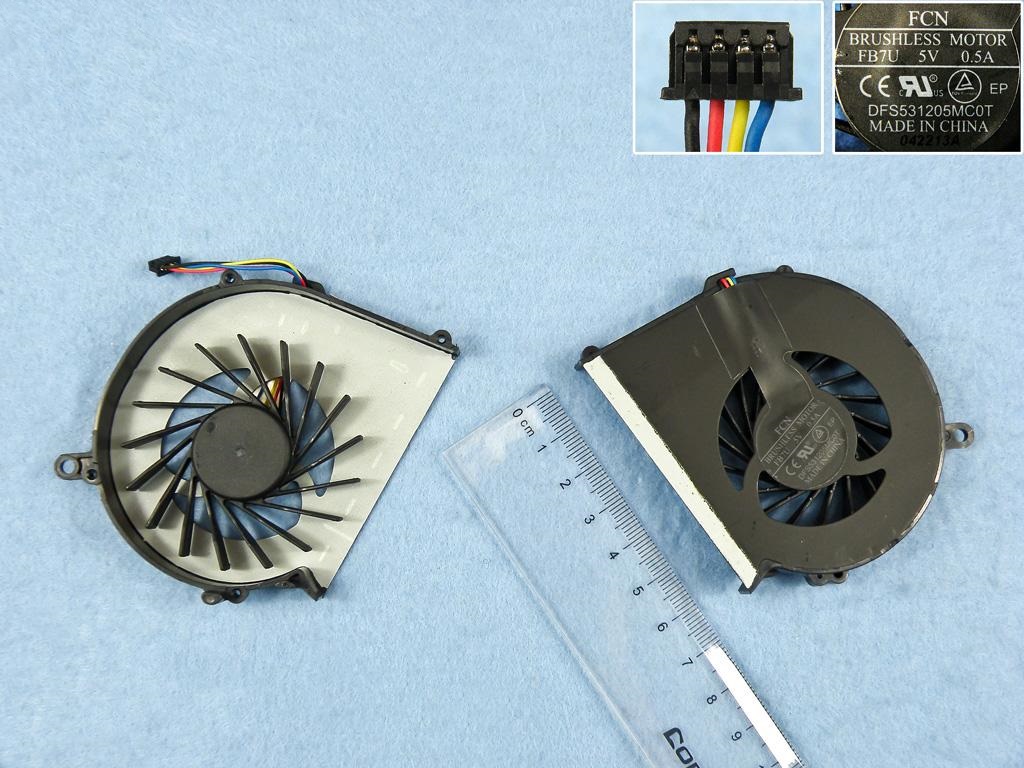 HP 650 HP 655 COMPAQ CQ58 G58 FAN DFS531205MC0T 688306-001