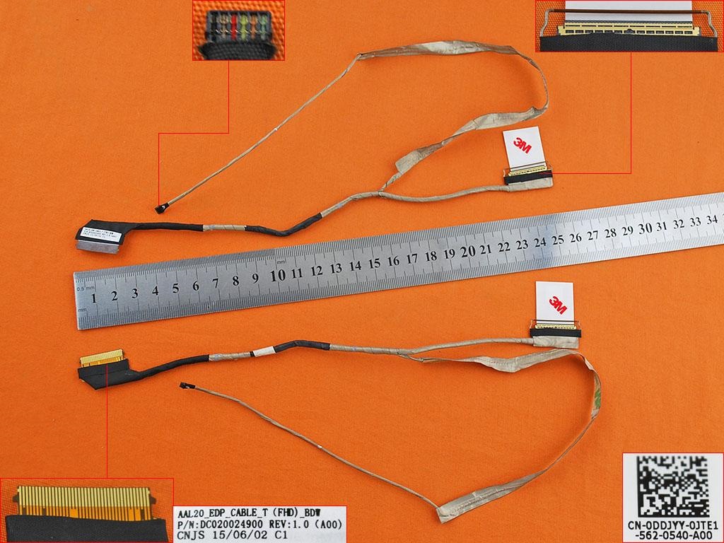 Dell 5558, Dell 3558, Dell 5555, Dell 15-5000 Lcd/Led Kablo DC020024900
