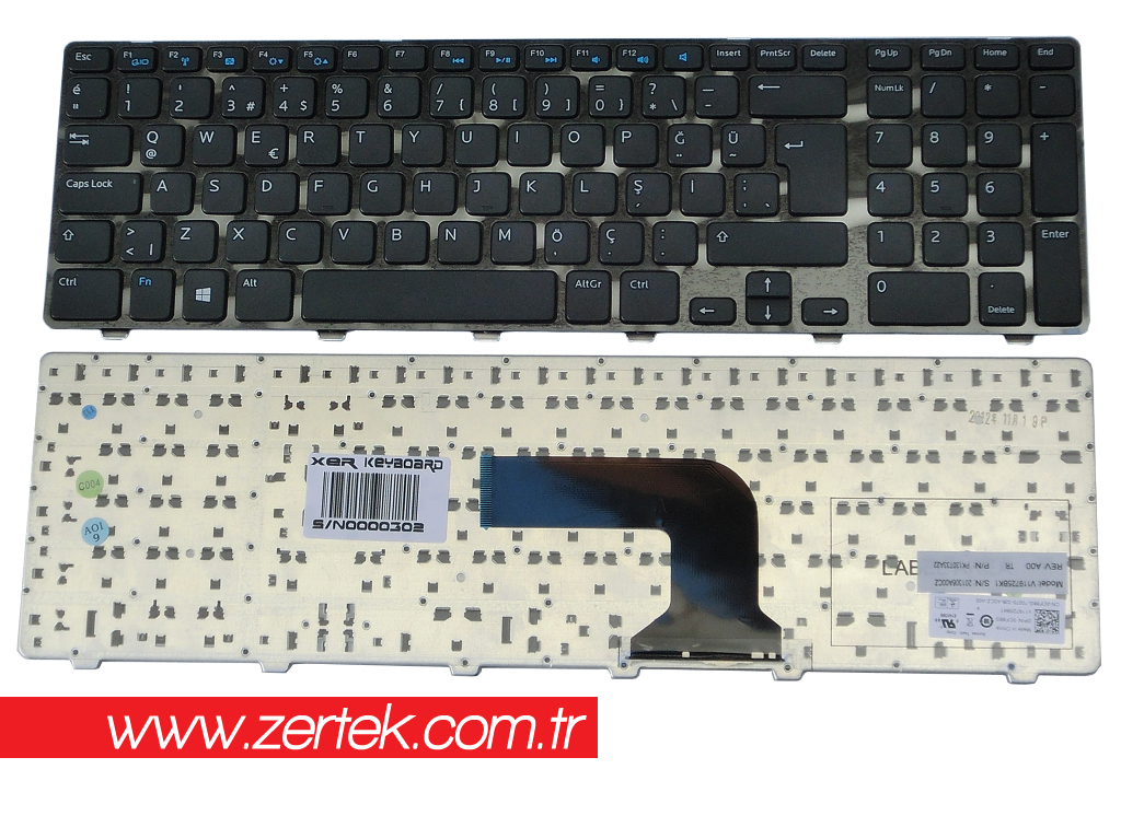 Dell inspiron 3721, Dell inspiron17R-5721 Klavye Türkçe V119725BK1, PK130T33A22
