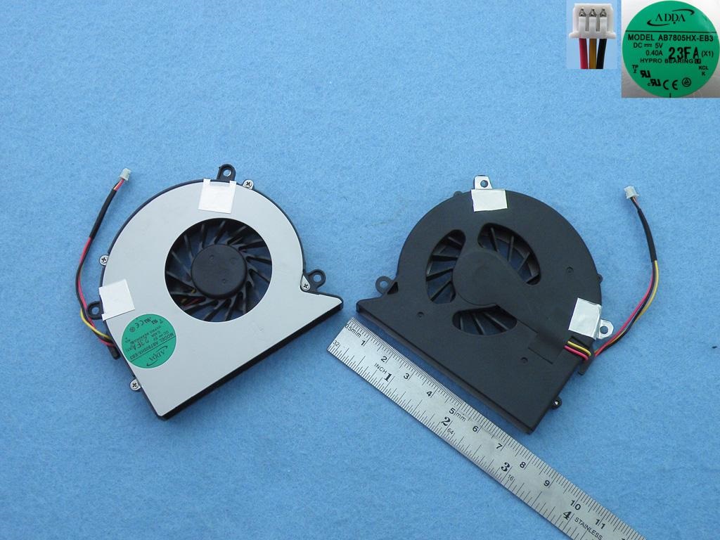 Lenovo ideapad Y430, Lenovo G430, Lenovo Y530, Lenovo E42 Cpu Fan Ab7805hx-Eb3(Dc 5V 0.40A) Gb0507pgv1-A