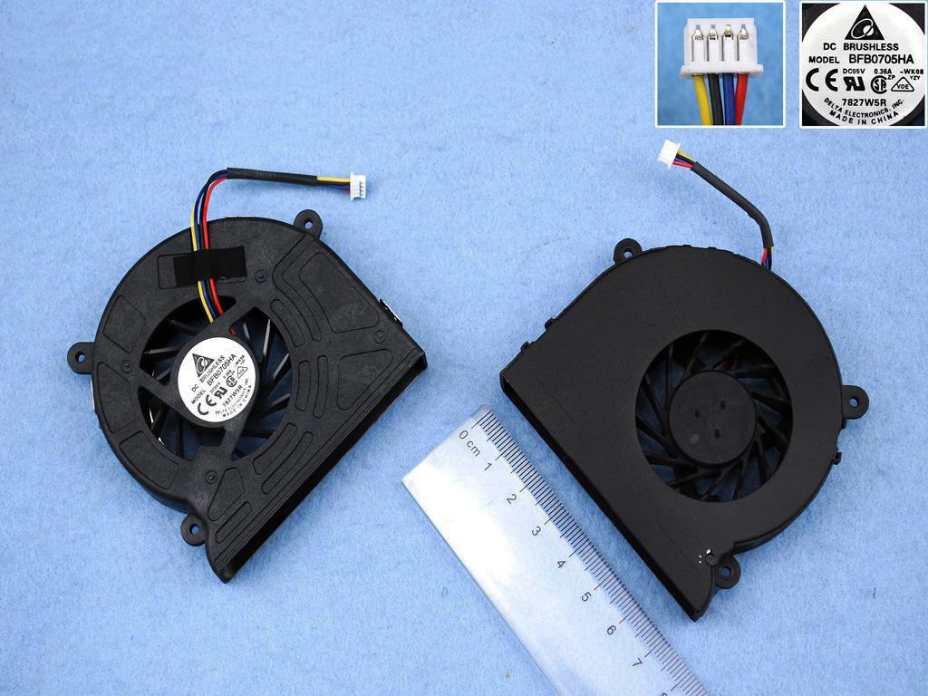 Asus G73, Asus G73J, Asus G73JH, Asus G73JH-BST7, Asus G73S, Asus G53SW, Asus G53JW2 Cpu Fan Ksb06105hb Bfb0705ha