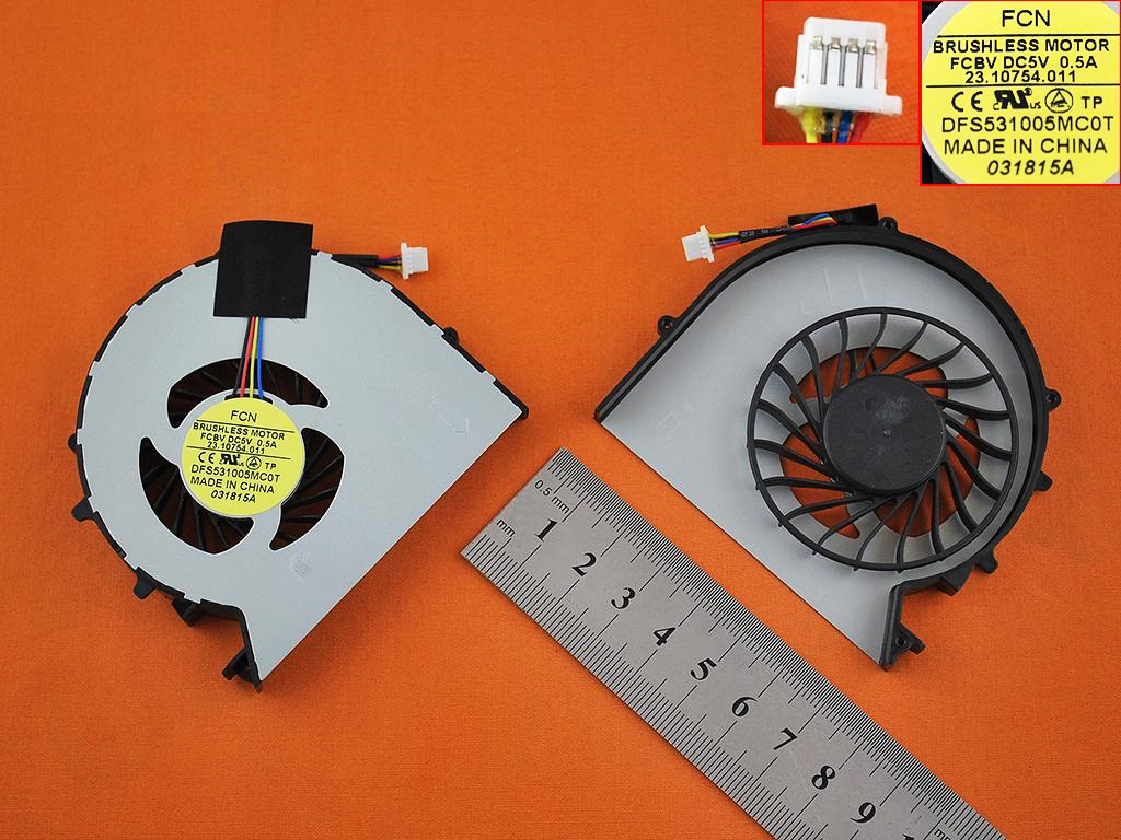 Hp Probook 450G0, Hp 455G0, Hp 450G1, Hp 455G1 Fan Dfs531005mc0t, Ksb06105hb