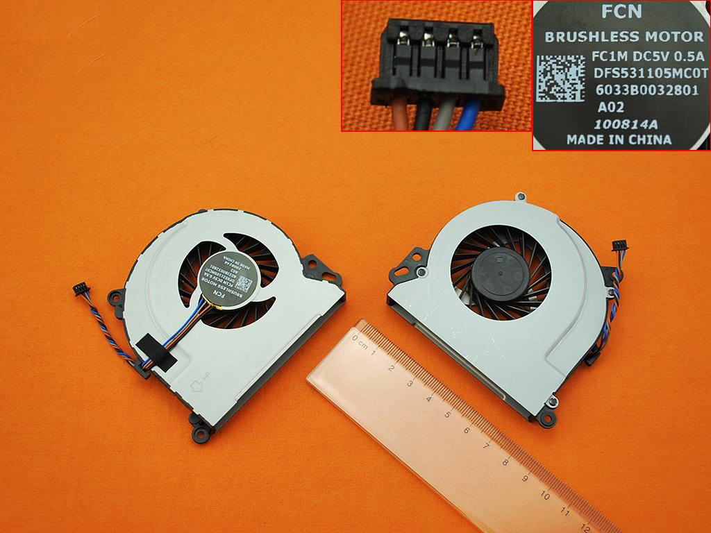 Hp Envy 15-J, Hp Envy 17-J Fan Dfs531105mc0t