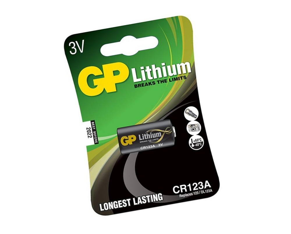 GP CR123A 3V Lityum pil GPCR123A-U1