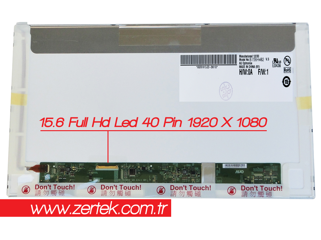 Au Optronics 15.6 40 Pin Led 1920X1080 B156HW01 V.3 LP156WF1 TL C1 LP156WF1 TL C2 N156HGE-L11 Lcd Panel