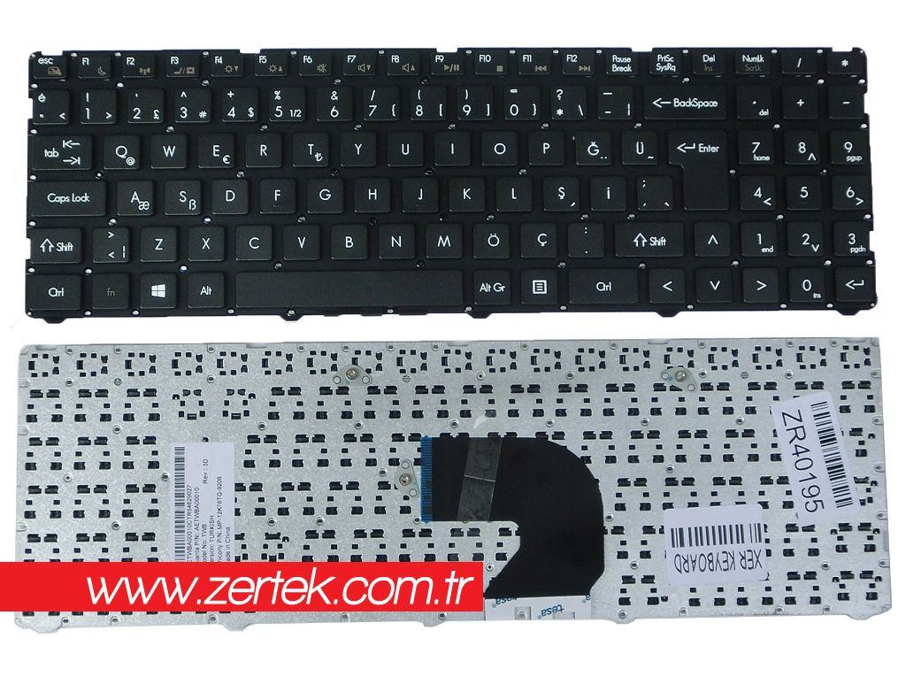 Grundig TWB Klavye Türkçe MP-12K76TQ-9206, AETWBA00010