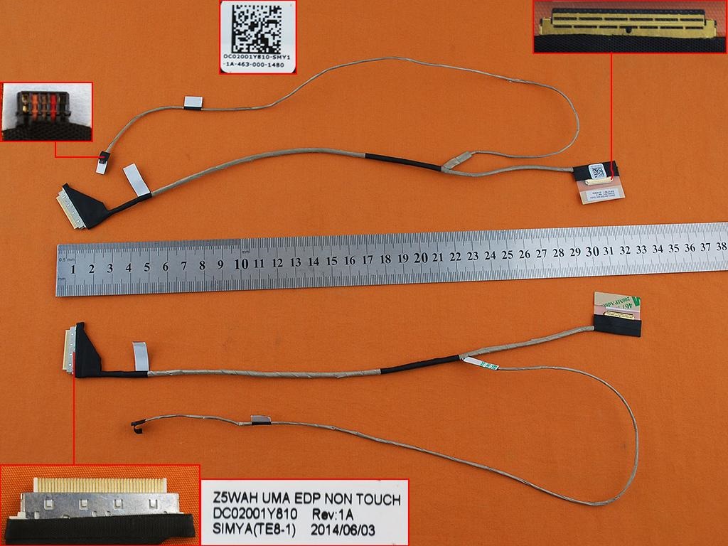 Acer E5-571G, Acer E5-531, Acer E5-531G, Acer E5-551, Acer V3-572 Lcd Kablo DC02001Y810, Z5WAH
