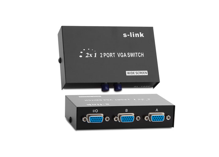 S-link SL-152C 2 Port Vga Switch, Vga Selector, Vga Seçici