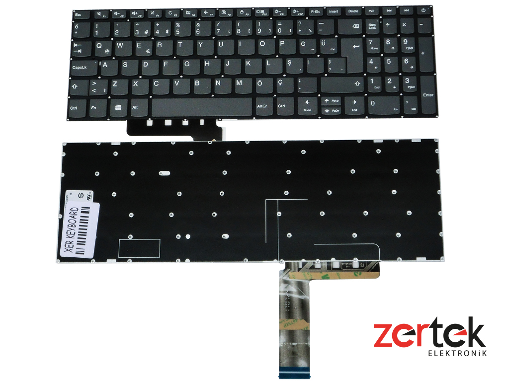 Lenovo 320-15ABR, Lenovo 320-15AST, Lenovo 320-IAP KLAVYE TÜRKÇE ORJİNAL 25214785 PK1314K2A00 9Z.NB4SN.001