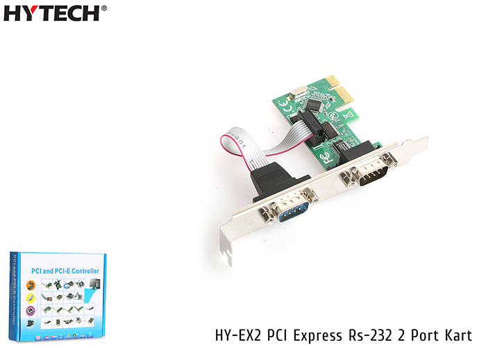 Hytech HY-EX2 PCI EXPRESS RS-232 2 Port Kart