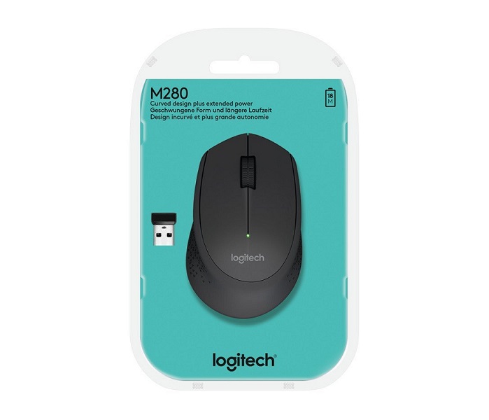 Logitech M280 Kablosuz Mouse Siyah (910-004287)
