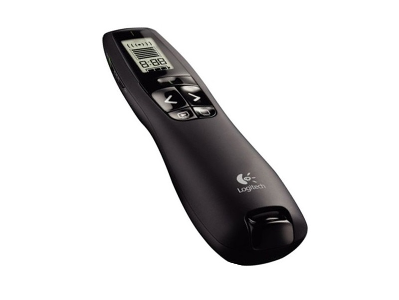 Logitech R700 2.4GHz Professional Presenter Sunum Kumandası 910-003506  Ekranlı,Titreşimli ve Zaman Ayarlı