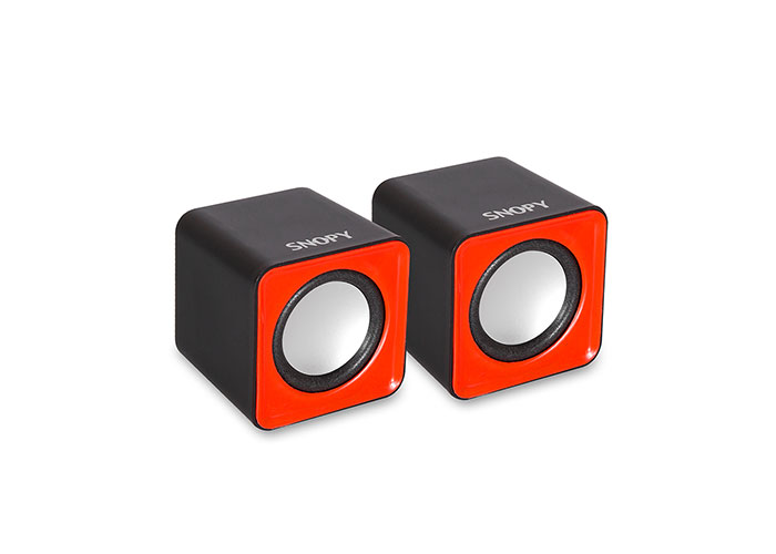 Snopy SN-66 Mini Usb 2.0 Hoparlör Kırmızı