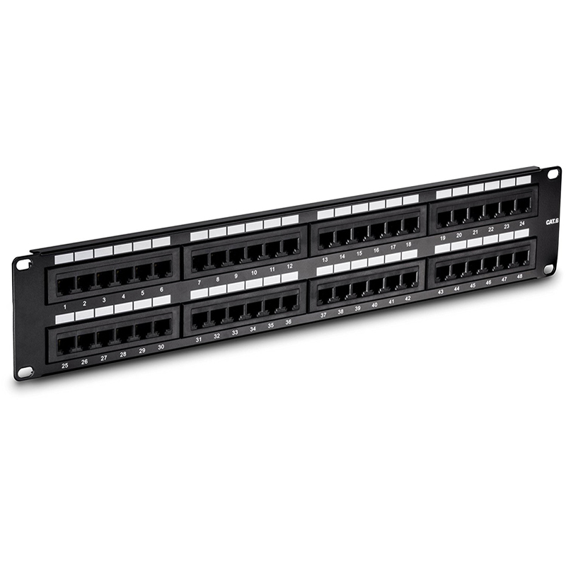 TeknoGreen TK-UTP48 UTP 48 Port Cat6 Patch Panel