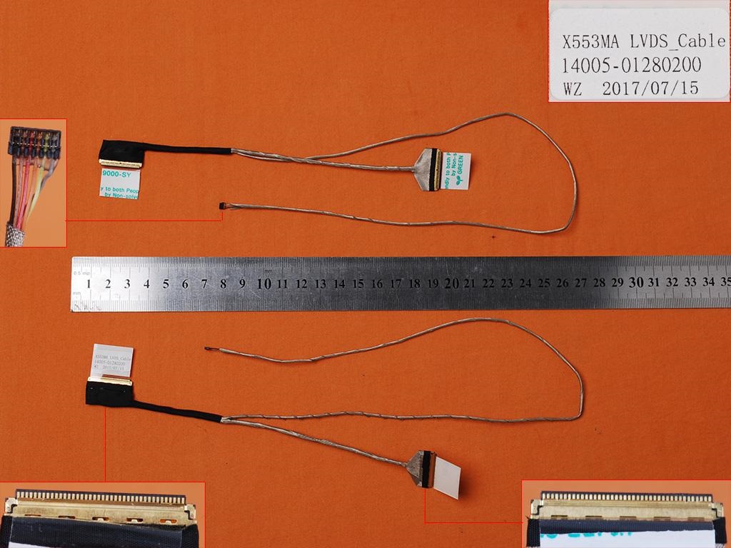 Asus X553ma X553m X553 D553ma X503m X503ma R515ma Lcd Kablo 14005-01280200 1422-01Ux0as