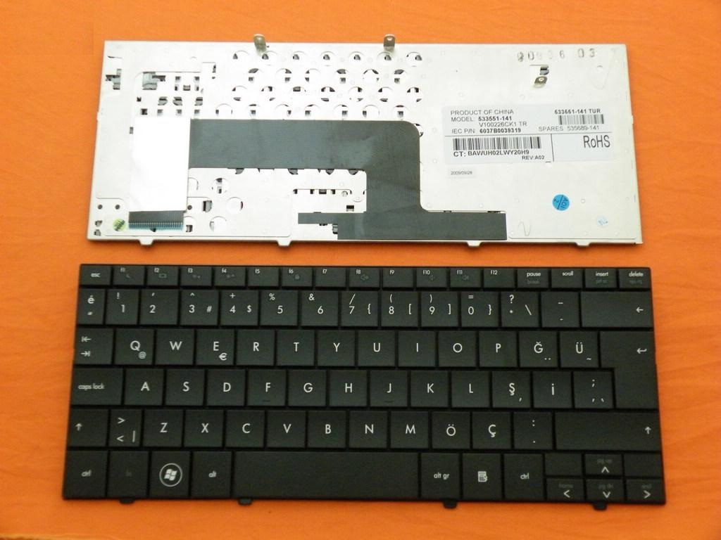 Hp Mini 110-1000 Mini 102 Cq10-100 Klavye Türkçe V112003as1 533551-141 V100226ck1 6037B0039319 Mp-08K36tq-930 6037B0039519