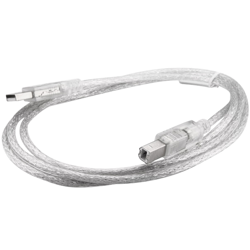 S-link SL-U2003 Usb2.0 3Mt. Şeffaf Yazıcı Kablo