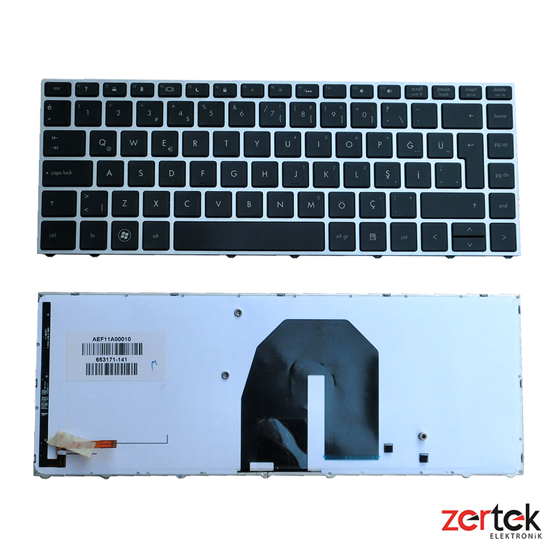 Hp Probook 5330 5330M Klavye Türkçe (Işıklı) AEF11A00010 653171-141