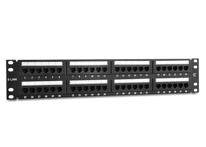 S-Link SL-PC48 48 Li UTP CAT5E Patch Panel