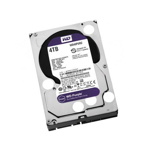 WD Purple 4TB SATA3 3.5 256MB 7/24 Güvenlik Diski WD43PURZ