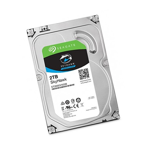 SEAGATE SKYHAWK 2TB SATA3 3.5 256MB ST2000VX017 7/24 Güvenlik Diski (3 Yıl Distribütör Garantili)
