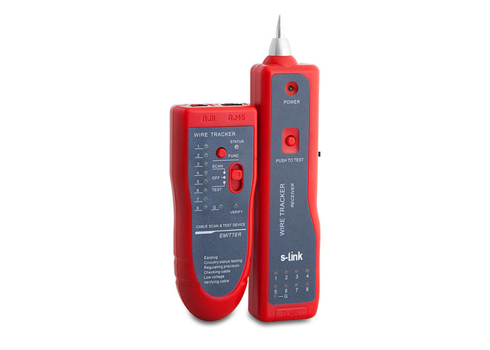 S-Link SL-KB10 Lüks Çantalı Kablo Bulucu ve Tester