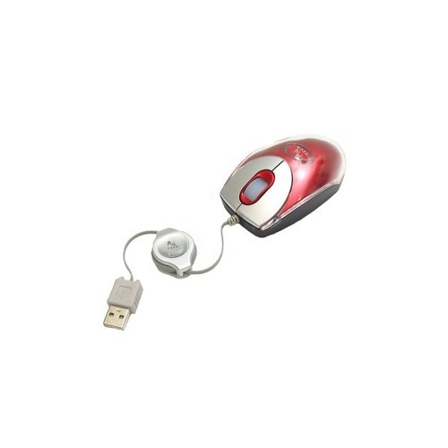 A4 Tech BW-18K Optik Makaralı Mini Kırmızı USB Mouse MOUSE