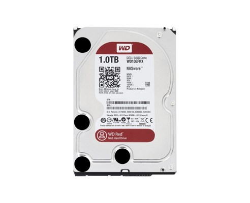 Wd 3.5 Red 1TB İntellipower 64MB SATA3 Nas Hdd WD10EFRX (7/24)
