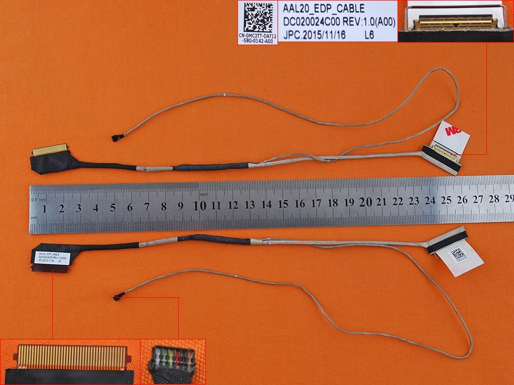 Dell Inspiron 5558 3558 5555 15-5000 Lcd Led Kablo Dc020024c00 0Mc2tt Aal20