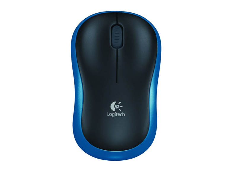 Logitech M185 Kablosuz Mouse Siyah-Mavi 910-002236