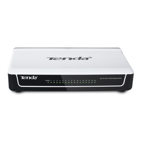 Tenda S16 16 Port 10/100 Masaüstü Yönetilemez Switch