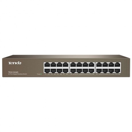 Tenda TEG1024D 24 Port 10/100/1000 Rackmount Yönetilemez Switch